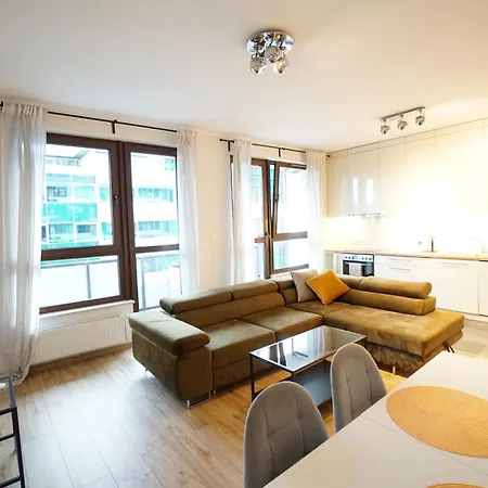 Apartment Podwale 2 3-pok 62 M2 Apartamentowiec Przy Rzece Klima *