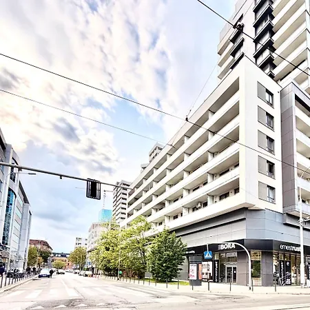 דירה Podwale 2 3-pok 62 M2 Nowoczesny Apartamentowiec Przy Odrze 3 Min Od Rynku Klimatyzowany ורוצלב